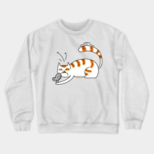 cat and mouse Crewneck Sweatshirt